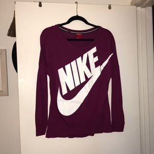Long sleeve Nike top